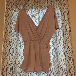 Super comfortable blush romper 🌸